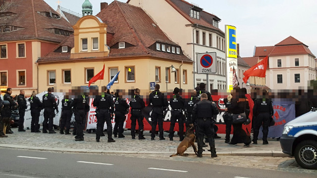 Verhaltene Proteste Gegen Rechten Aufmarsch In Bautzen